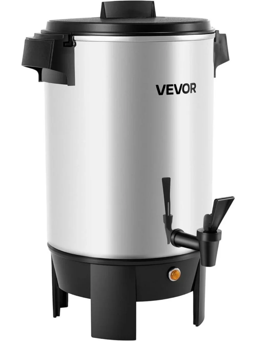 30-Cup Commercial Coffee Urn, 4.8 Qt Hot Beverage Dispenser, Fast Brewing
